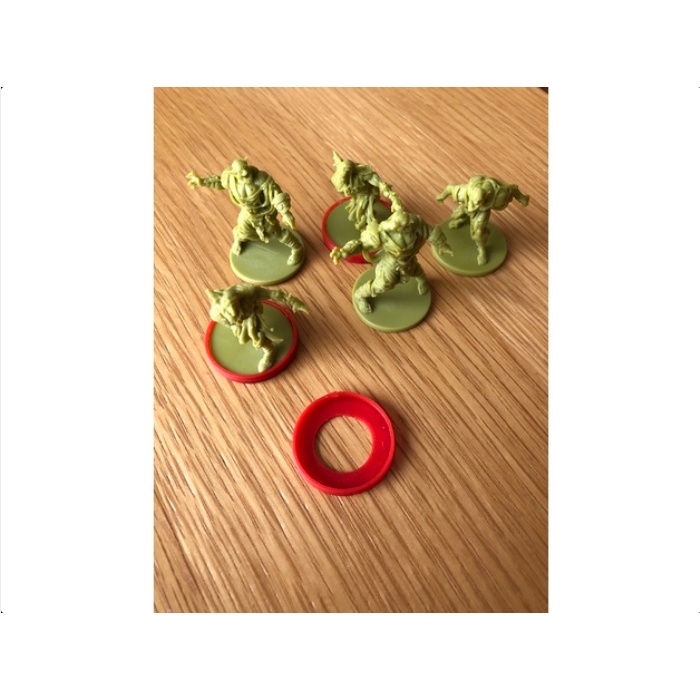 5 Miniature Alternate Xeno Cacciatore Per Zombicide Invader – Cool Mini Or Not – Usate 95% - Foto 3
