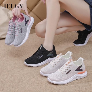 IELGY Estilo Coreano Feminino Combina Com Tudo Tênis Sola Macia Sapatos