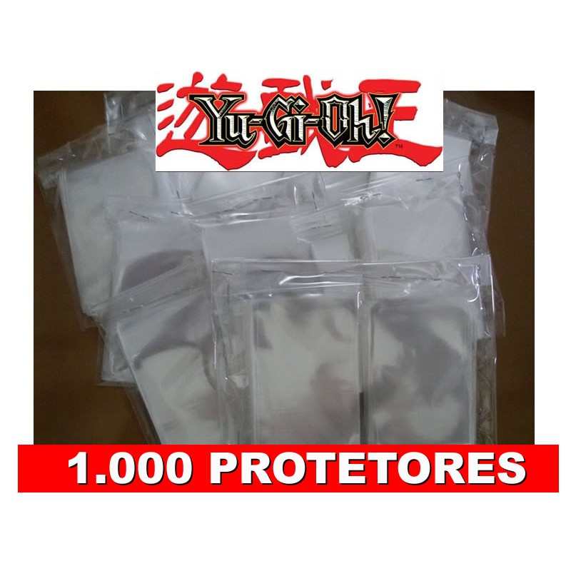 1000 Protetores Sleeve Shields Card Yu Gi Oh Munchikin Citadels Summoner Wars 6x9cm Yugioh | Produto no Brasil