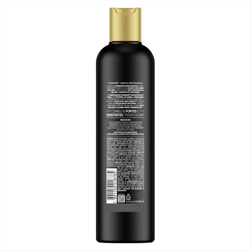 Detalhes do Condicionador TRESemmé Expert Reconstrução e Força 400 ml