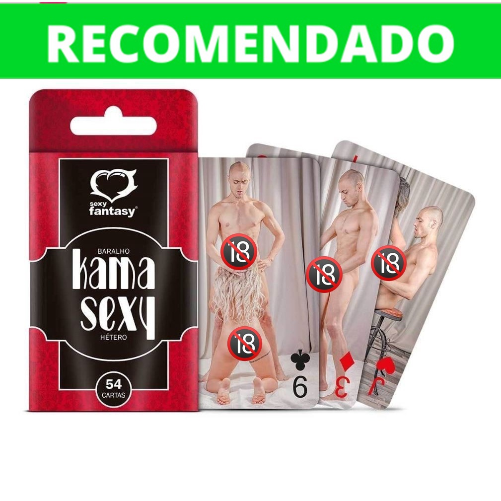 Baralho Kama Sexy Hétero Sexy Fantasy Sensual Excitado Original Envio Imediato Shopee Brasil 4573