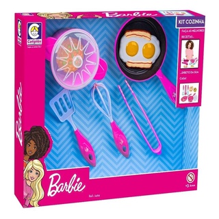 Brinquedo Kit Cozinha Barbie Chef