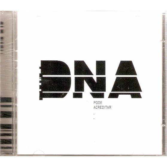 CD DNA – Pode Acreditar | Rock Nacional Pop Rock | Produção Ricardo Feghali | Lacrado