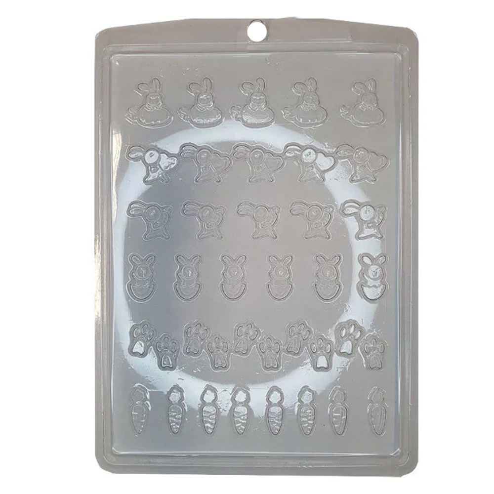 Forma para Aplique de Chocolate Páscoa Ref. 5036 - 1 unid. em Oferta na Shopee