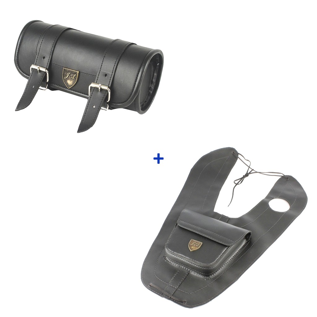 Kit Protetor De Tanque Shadow 750 06/10 + Alforge Frontal Liso