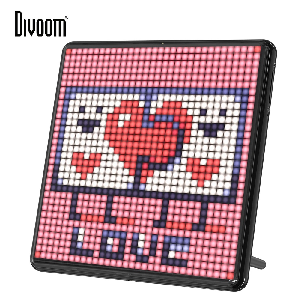 Tela Led Moldura Digital Pixel Art Divoom Pixoo Max 32x32 Shopee Brasil