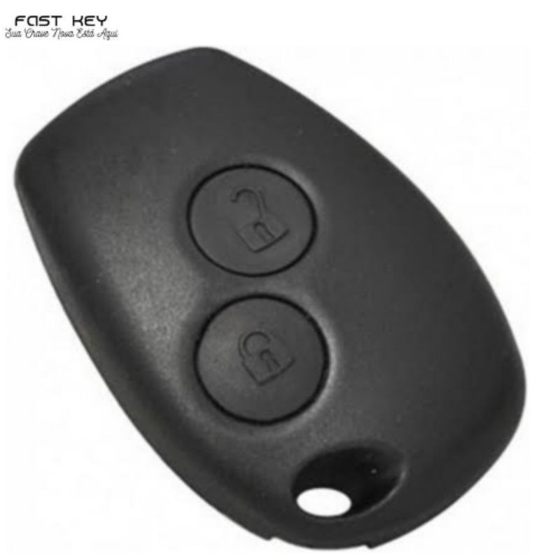 2 Capas Chave Telecomando Alarme Renault Logan Sandero Duster — imagem 2 de 2