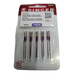 Agulha para Máquina de Costura Singer Nº 16 (16/2020) – Cartela com 10 Unidades