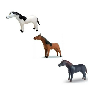 Coleção Real Animal Cavalo Diversos 32cm - Bee Toys Brinq