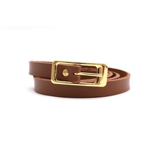 Cinto Feminino Fino Em Couro Largura 2cm Modelo Exclusivo em Oferta na Shopee
