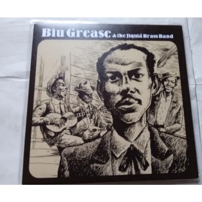 EP compacto Vinil biu grease & jiquia brass band novo nunca usado