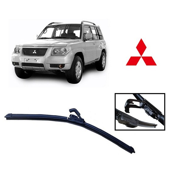 Palheta para Limpador de Parabrisa Traseiro Mitsubishi Pajero TR4 ano 2002 2003 2004 2005 2006 2007 2008 2009