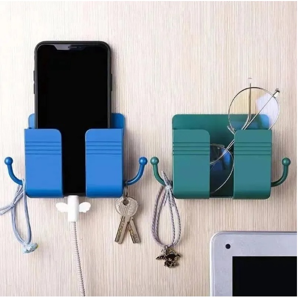 Suporte Adesivo Parede Multiuso Para Celular Controle Remoto (SA97)