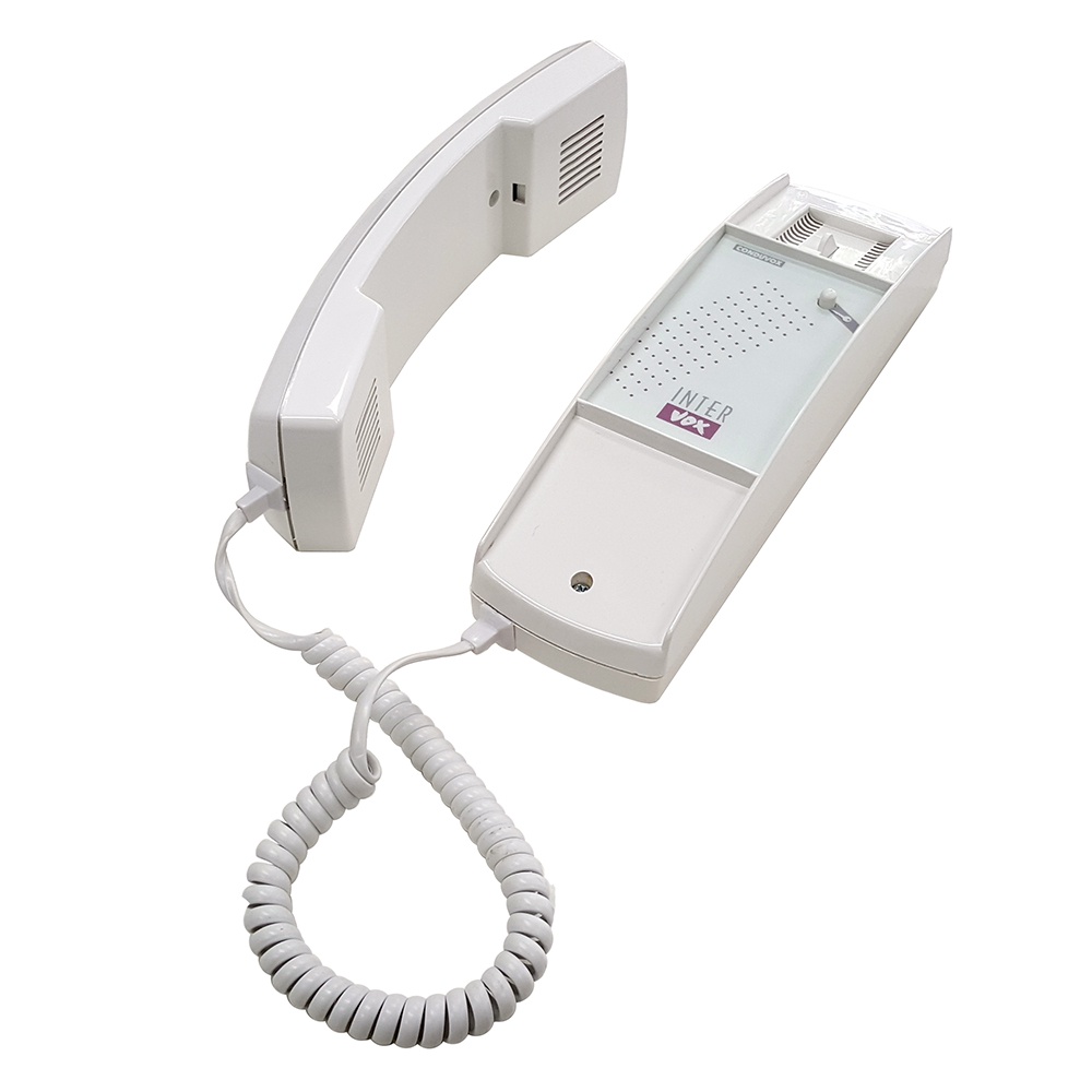 Interfone inter vox Conduvox branco sem teclas