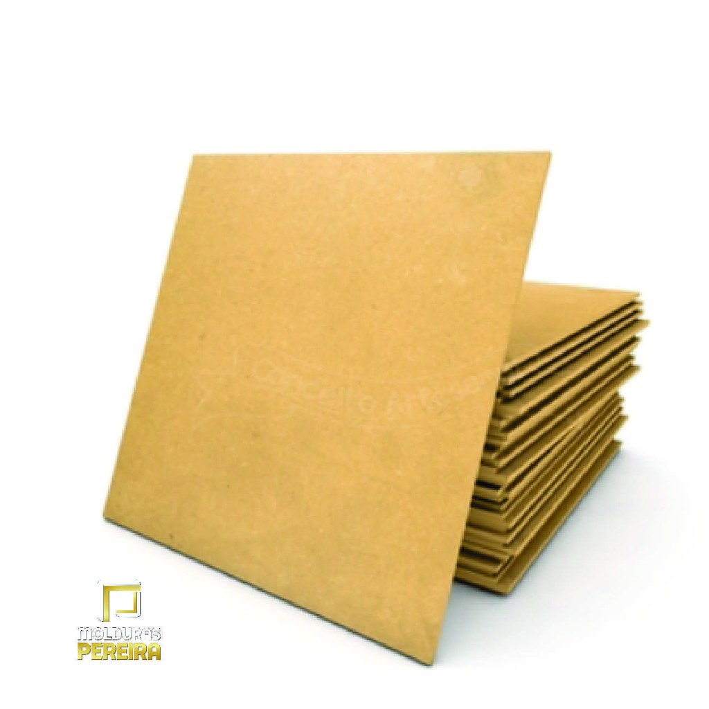 Placa Chapa MDF 30x30 cm Natural Lisa Sublimação Artesanato Quadro 3 mm em Oferta na Shopee