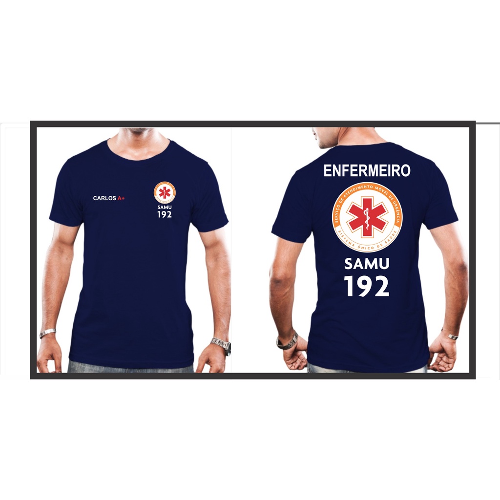 Camiseta Samu personalizada em Oferta na Shopee