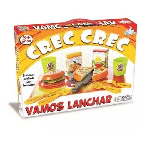 Crec Crec Vamos Lanchar Brinquedo Faz De Conta - Big Star