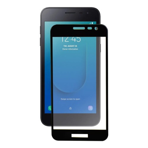 Película De Vidro Samsung Galaxy J2 CORE 3d/9d  Para Celular Mais Kit Limpeza