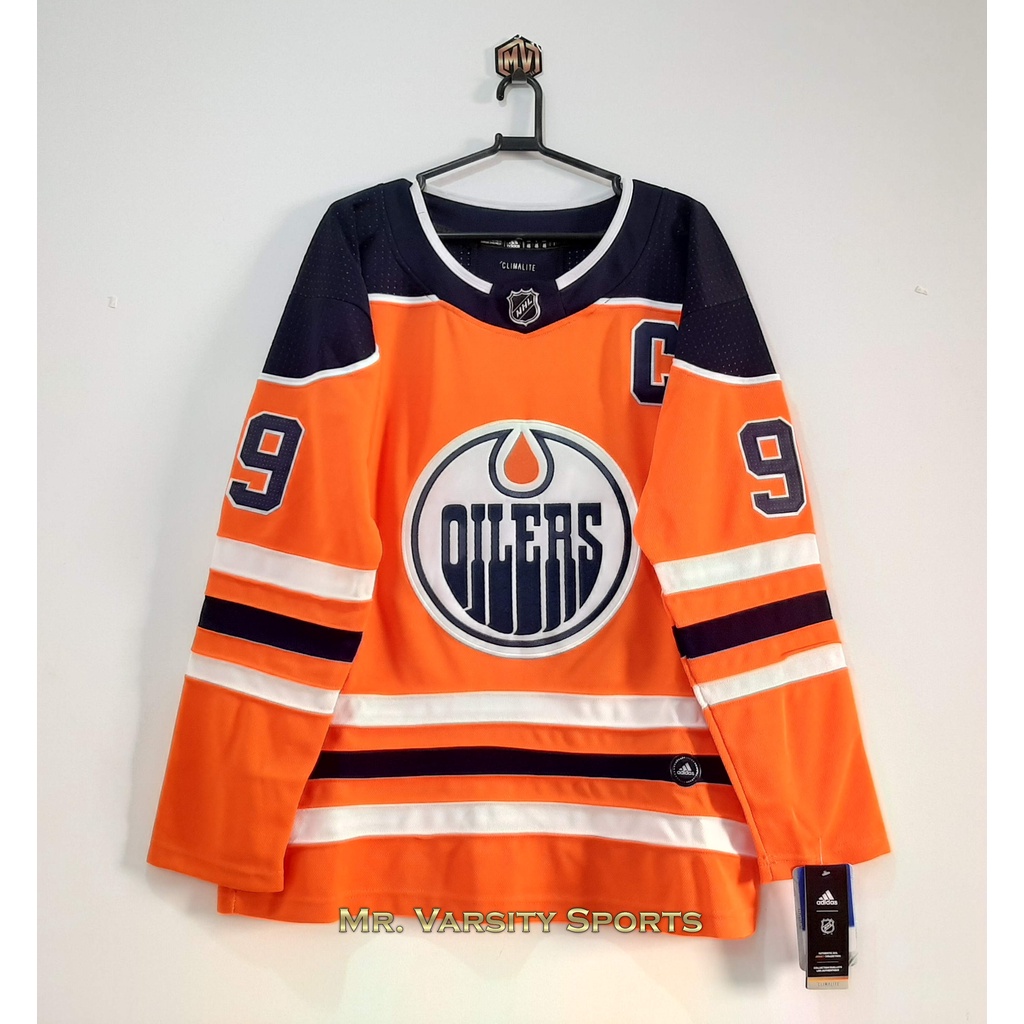 Edmonton Oilers Jersey NHLGretzky , McDavidVia Ordem Shopee Brasil
