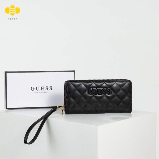 guess los angeles purse black