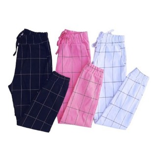Calça Infantil Jogger Xadrez