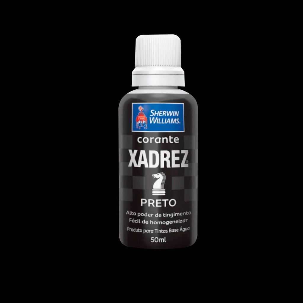 Kit 3 Corante Liquido 50g Preto Xadrez