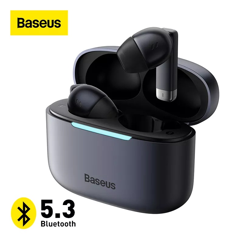 Fone De Ouvido Sem Fio Baseus E9 TWS Bluetooth 5.3 ENC , Chamadas HD 4 ...