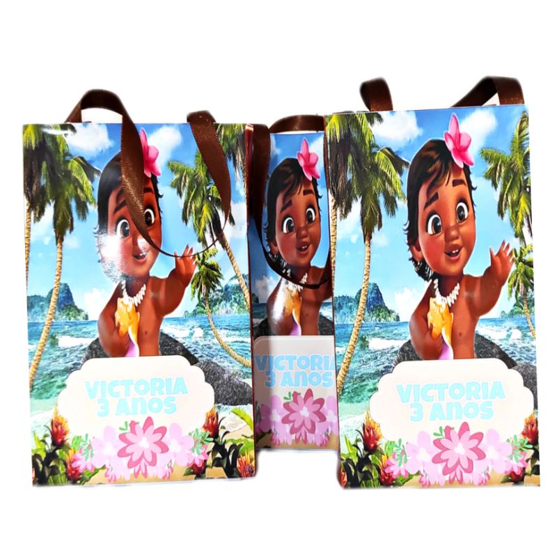 15 Sacolinhas Surpresa Personalizadas Tema Princesa Tamanho 16x4x10