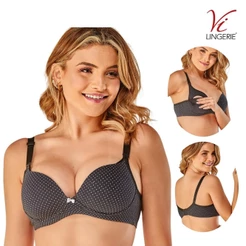 Sutia De Amamentacao Com Bojo Copa C Para Gestante Modelo Reforcado Vi Lingerie
