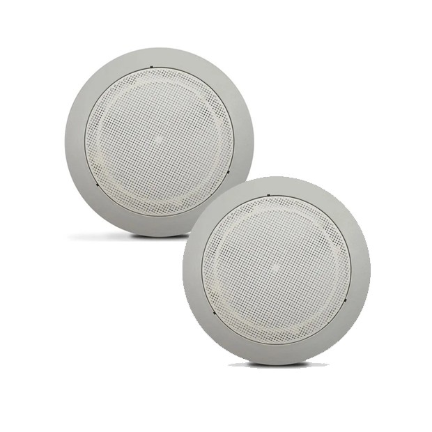 Arandela Redonda Teto Branca 6 Polegadas Plástica sem alto falante - 2895 em Oferta na Shopee