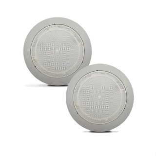 Arandela Redonda Teto Branca 6 Polegadas Plástica sem alto falante - 2895 em Oferta na Shopee