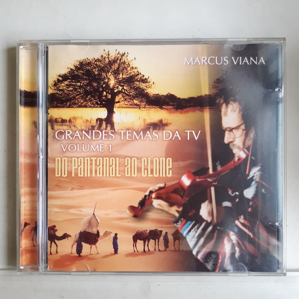 CD Marcus Viana - Grandes Temas Da TV - Volume 1 - Do Pantanal Ao Clone