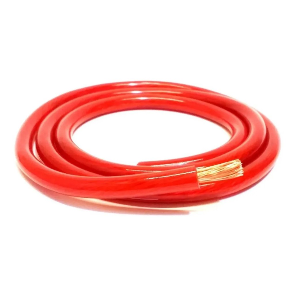 Rolo Fio Auto Cabo Som Automotivo - Alta condução 100% Cobre Original Permak - 4,00mm Por Metro