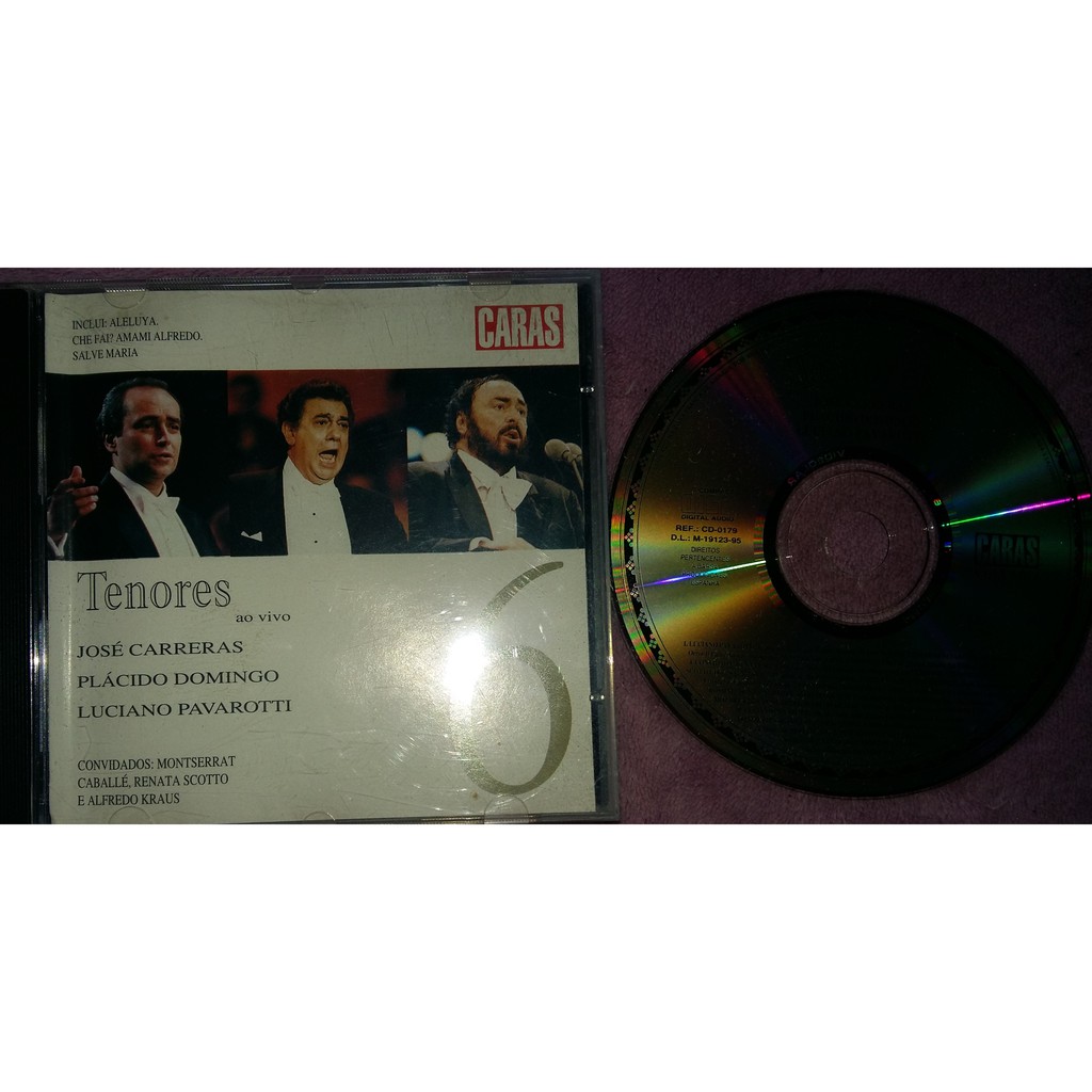 CD ORIGINAL TENORES AO VIVO VOLUME 6 REVISTA CARAS