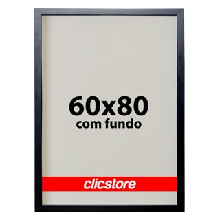 Moldura 60X80 Cm Com Fundo Sem Vidro Quadro Poster Foto Impressão Fotografia em Oferta na Shopee