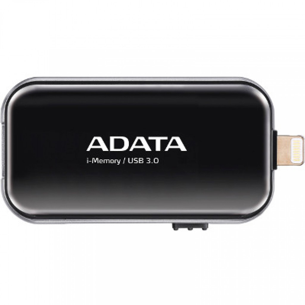 Pen Drive ADATA for iPhone, iPad and iPod 32GB Black (AUE710-32G-CBK~11750001) O