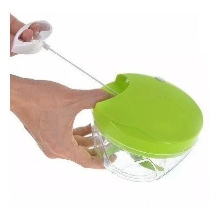 Mini Processador De Alimentos Manual Cozinha Casa Triturador