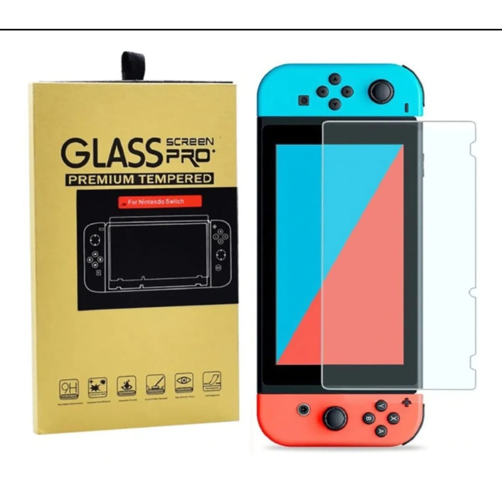 Pelicula Temperada Protetora De Vidro Para Tela De Nintendo Switch Game Todos os Modelos (V1, V2, Lite e OLED)