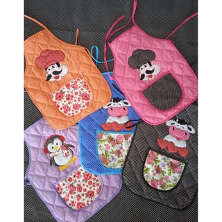 Avental Infantil Bordado - Diversos Bordados