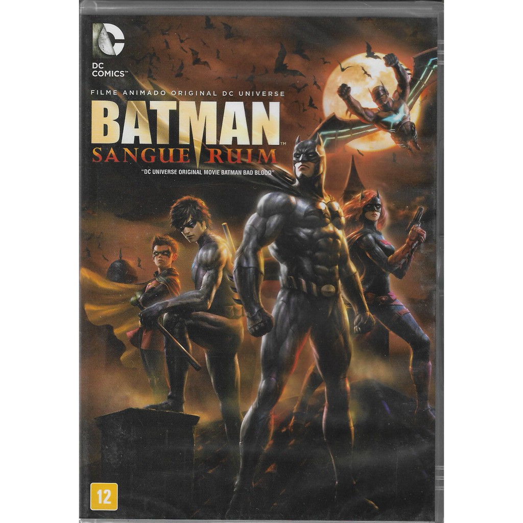 DVD Batman: Sangue Ruim - Novo Lacrado