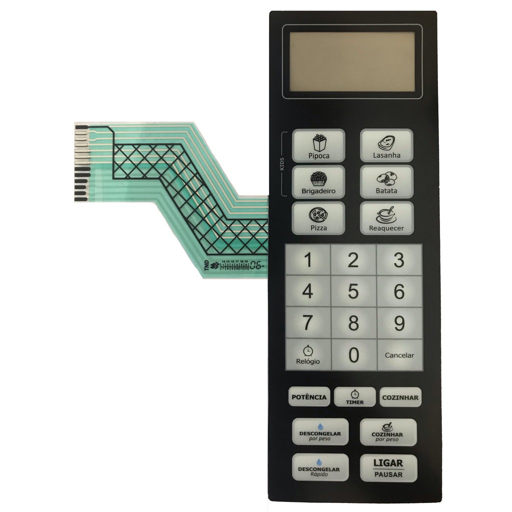 MEMBRANA MICRO-ONDAS COMPATÍVEL COM PHILCO PMS40 PMS 40