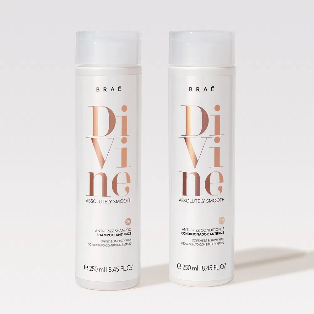 Kit Braé Divine Duo Shampoo e Condicionador - 2x250ml