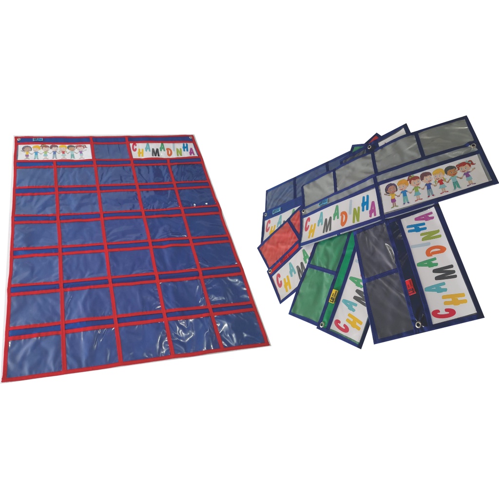 Chamadinha 30 espaços para alunos ou fotos em Oferta na Shopee