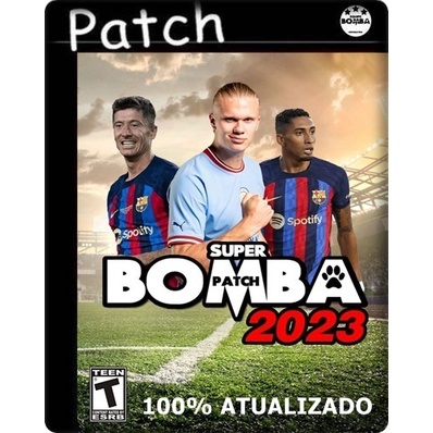 Futebol Patch PES 2023 Dvd Ps2 ( Narração: Galvão Bueno ) - Corre Que Ta  Baratinho