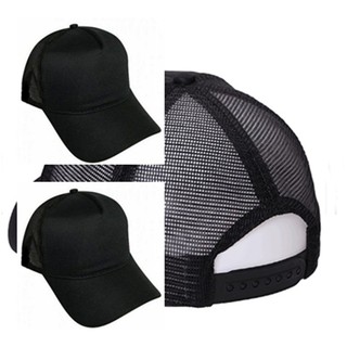 2 Unidades de Boné Trucker Preto Lenhador Telinha