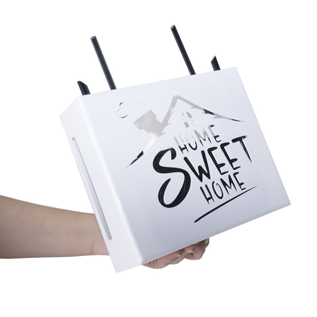 Suporte Para Roteador Wireless Organizador Wifi Decorativo
