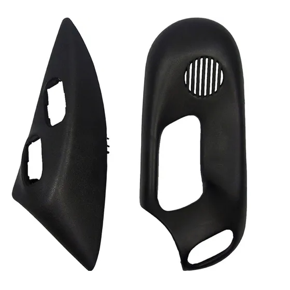 Par Moldura Vidro Elétrico Corsa 1994 A 2017 Dianteiro Preta  GM700PE e GM700PD em Oferta na Shopee