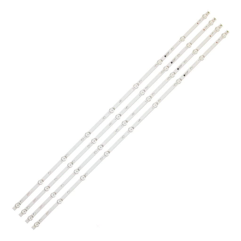 Barra de LED Compatível com Philips / AOC 50" 50PUG6513 50PFG5813 50PUF6192 - Kit com 4 Barras 9 Led's de 3V.