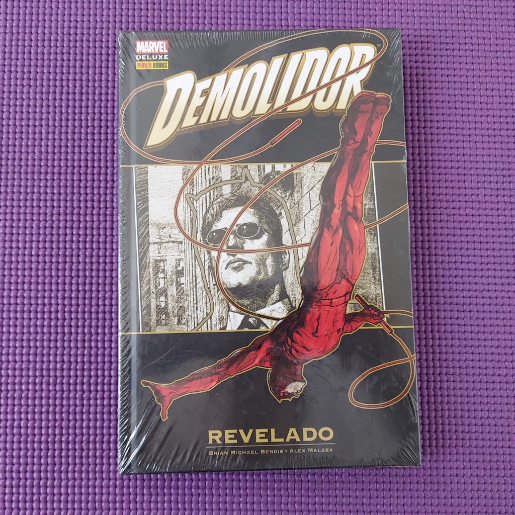 DEMOLIDOR REVELADO MARVEL DELUXE NOVO LACRADO HQ NOVO LACRADO PT BR PANINI