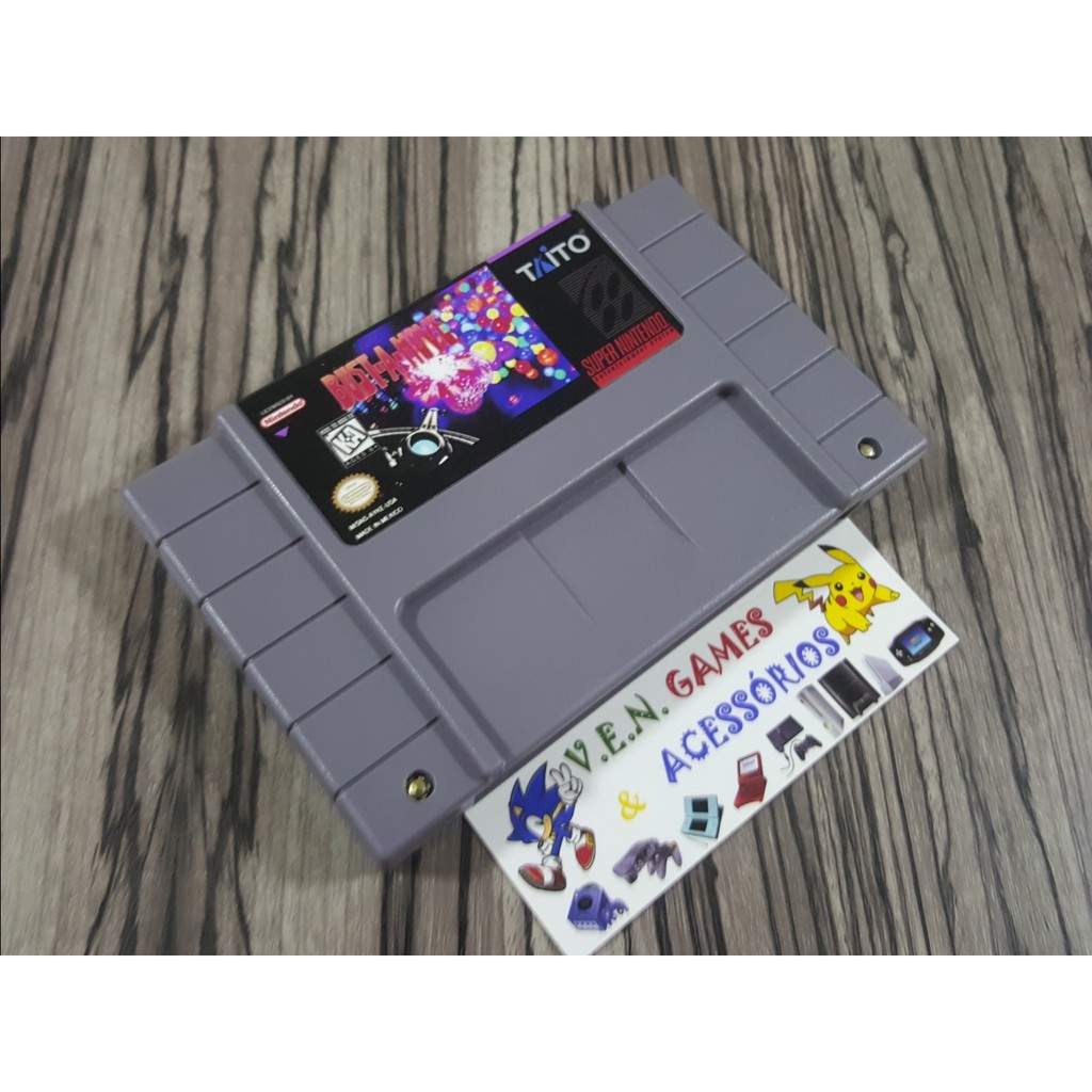 Bust-a-move P/ Super Nintendo + Garantia!!!!!!!!!!!!